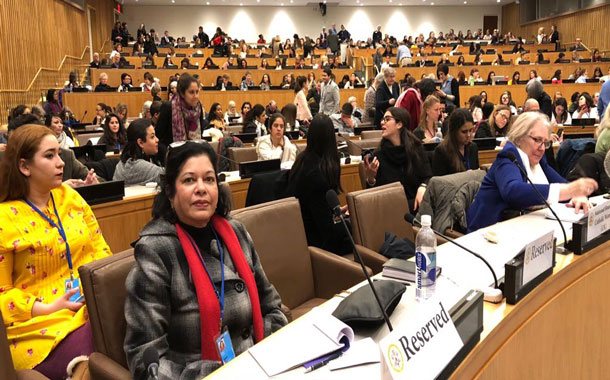 United Nations CSW62: Prevention of trafficking of rural girls and women